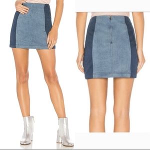Free People Modern Femme Mini Skirt